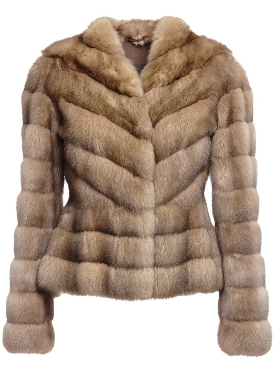 10304849_1565712_1000__21529 Golden Russian Sable Fur Jacket Fit in - Image 1