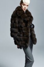 Sable Fur Coat Classic - Image 5