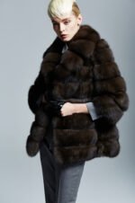 Sable Fur Coat Classic - Image 4