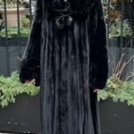 5 Star Blackglama Full length Mink Coat 8282
