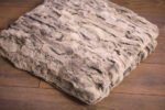 Gray Rex Fur Fur Blanket Throw - Image 4