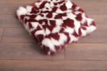 Red And White Fox Fur Fur Blanket Throw Cover - Image 2