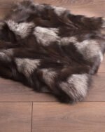 Silver Fox Fur Fur Blanket Throw Cover Himalaya - Image 3