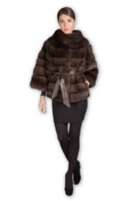 Sable Fur Jacket Monique - Image 2