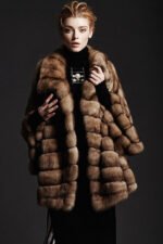 Royal Sable Fur Cape - Image 4