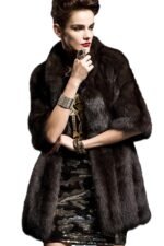 Elbow Sleeved Sable Fur Stroller - Image 3