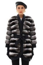 Chinchilla Fur Coat Vivian