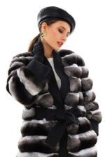 Chinchilla Fur Coat Vivian - Image 4