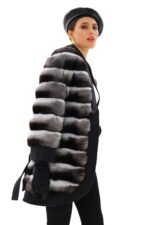Chinchilla Fur Coat Vivian - Image 3