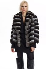Chinchilla Fur Coat Shaya - Image 4