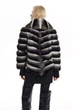 Chinchilla Fur Coat Shaya - Image 3