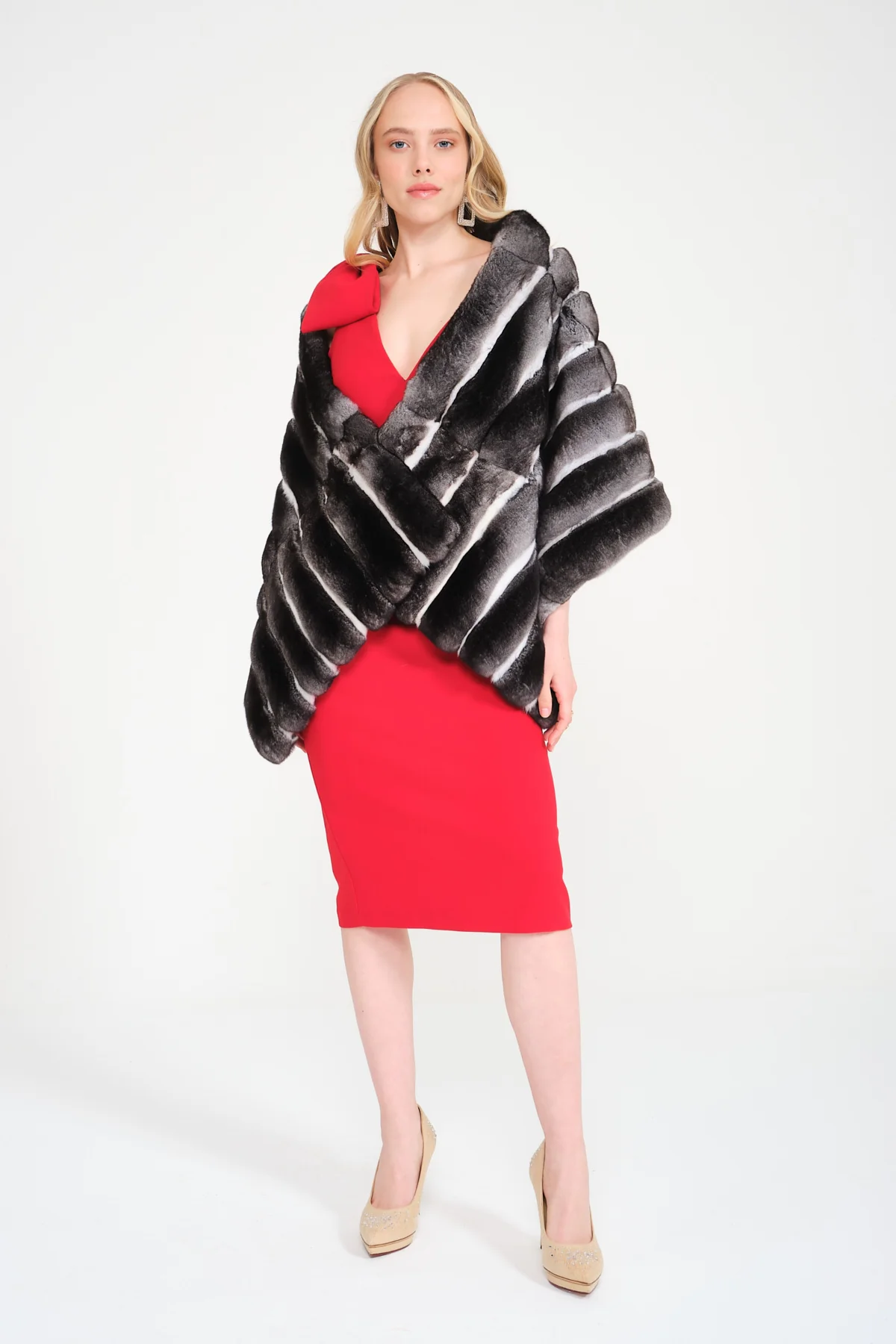 Chinchilla_Fur_Shawl_3__48512 Chinchilla Fur Shawl - Image 1