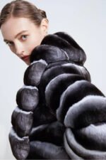 Chinchilla Jacket Shawl Collar - Image 4