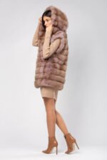 Hooded Sable Vest Ronia - Image 2