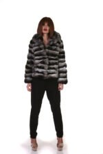 Chinchilla Coat Hooded - Image 2