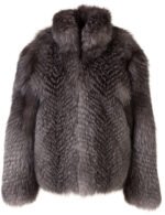 Blue frost Men's Fox Fur Coat