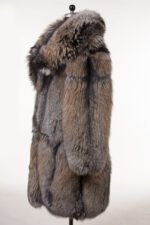 Cross Fox Mens Fur Coat - Image 6