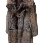 Cross Fox Mens Fur Coat