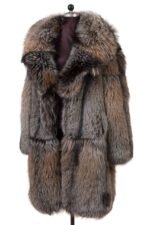 Cross Fox Mens Fur Coat