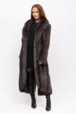 Long Sable Fur Coat Kaatri - Image 2