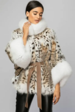 Lynx & Fox Fur Coat - Image 3
