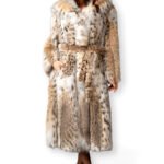 Lynx Coat Yuna Hooded