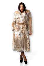 Lynx Coat Yuna Hooded