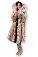 Lynx Coat Yuna Hooded - Image 5