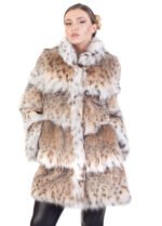 Bobcat Lynx Fur Coat Desert Seduction - Image 3
