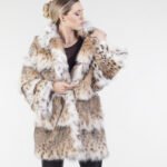 Bobcat Lynx Fur Coat Desert Seduction