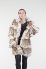 Bobcat Lynx Fur Coat Desert Seduction - Image 5