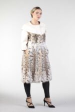 Bobcat Persian Princess Lynx Fur Coat - Image 6