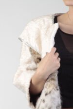 Bobcat Persian Princess Lynx Fur Coat - Image 4