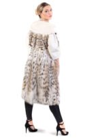 Bobcat Persian Princess Lynx Fur Coat - Image 3