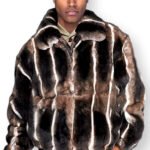 Brown Rex Bomber Jacket