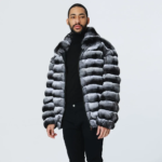 Men's Chinchilla Bomber Jacket - Image 4