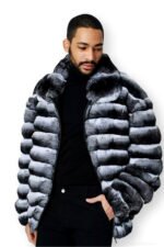 Men's Chinchilla Bomber Jacket