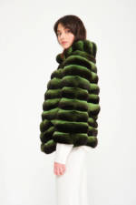 Neon Green Chinchilla Jacket - Image 4