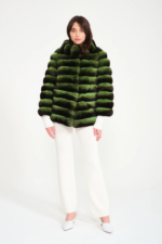 Neon Green Chinchilla Jacket - Image 3
