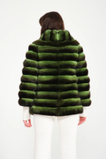 Neon Green Chinchilla Jacket - Image 2