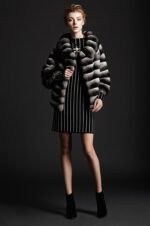 Finesse Chinchilla Fur Coat - Image 3