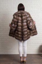 Russian Sable Fur Coat Yvette - Image 2