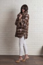 Russian Sable Fur Coat Yvette - Image 8