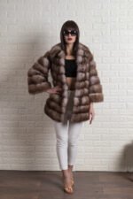 Russian Sable Fur Coat Yvette - Image 7