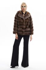 Russian Sable Fur Jacket Katya - Image 4