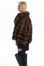 Russian Sable Fur Jacket Aether - Image 3