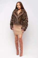 Sable Fur Jacket Birgetta - Image 4