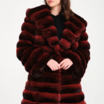 Tri-Length Red Chinchilla Coat