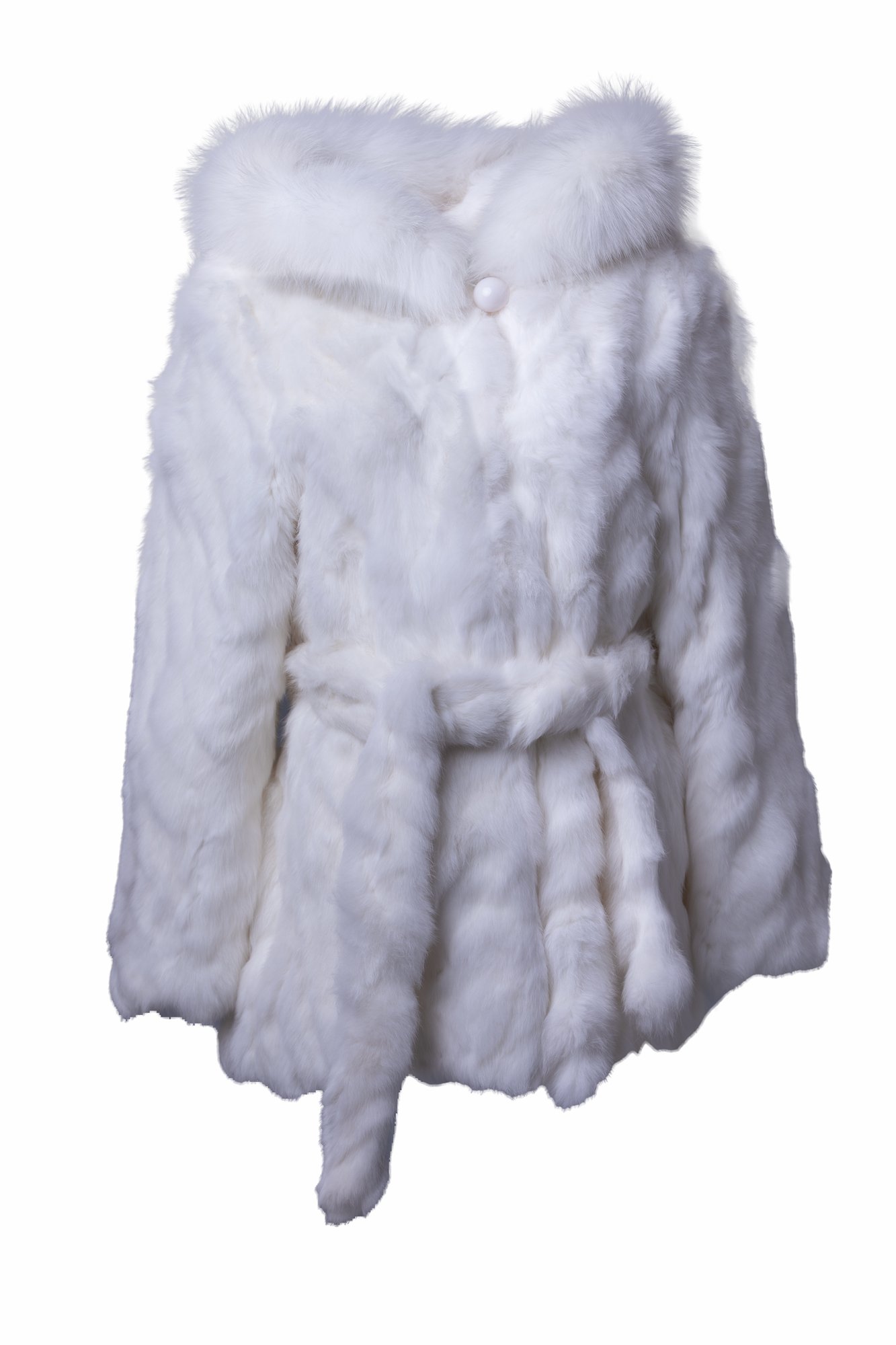 White Rex Fur Soraya - Image 1