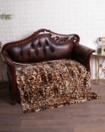 Animal Print Rex Rabbit Fur blanket - Image 2